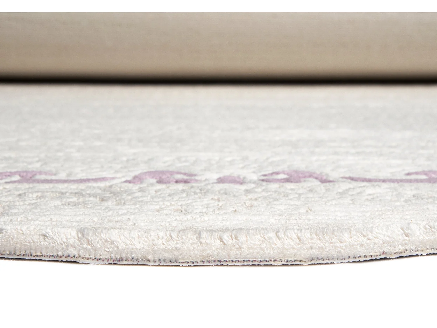 Teppich 100x300 Lila Royal Frame