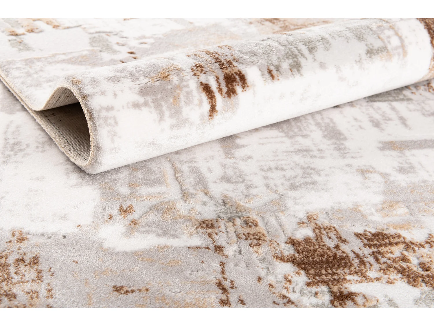 Tapis 80x305 beige Davos Intense