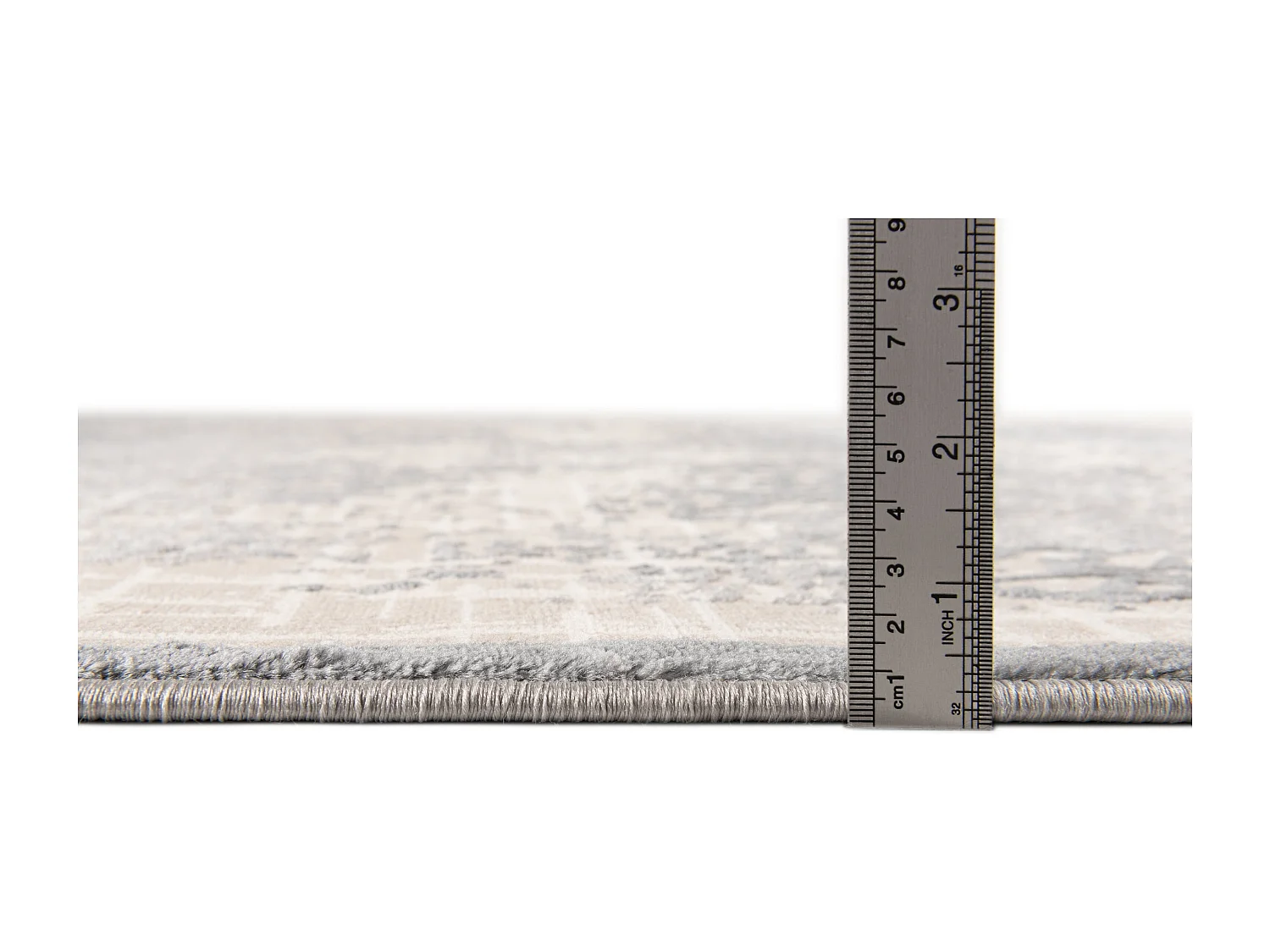 Tapis 80x305 blanc crème Bern Shimmer