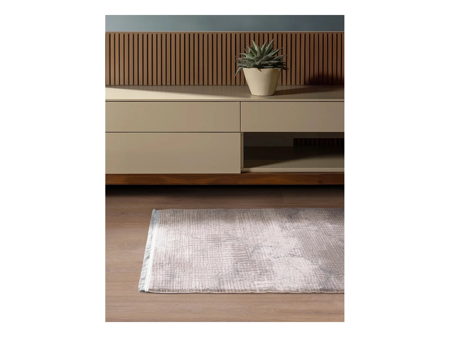 Tappeto 62x120 grigio Davos Flawless