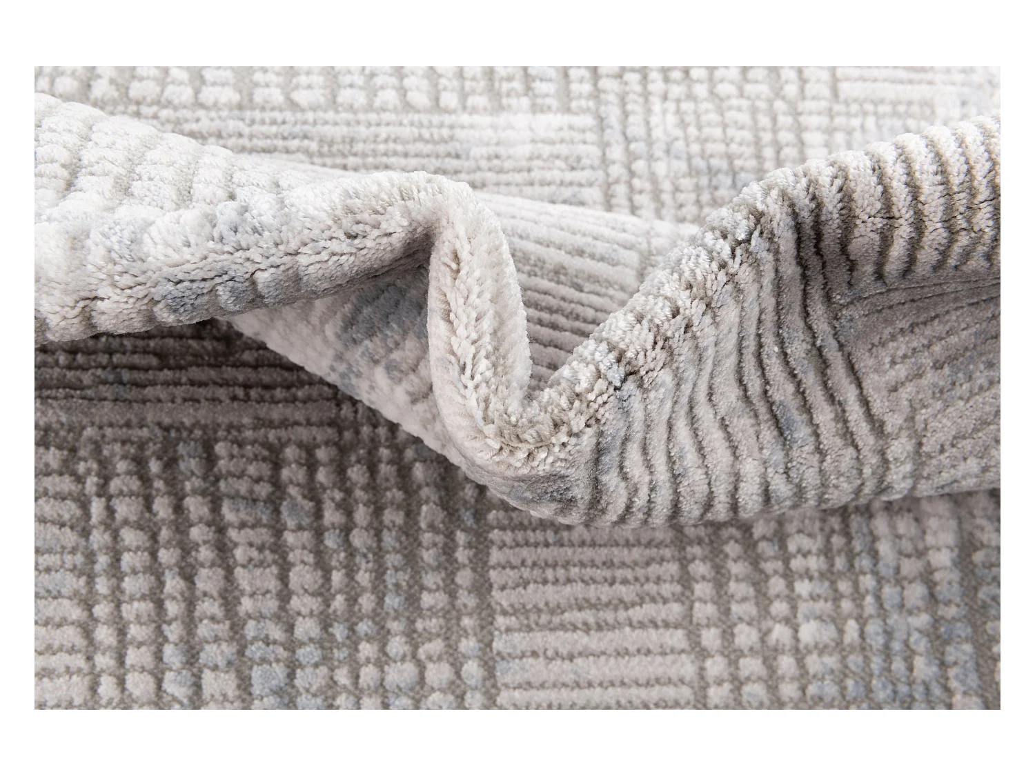 Teppich 62x120 Grau Davos Flawless