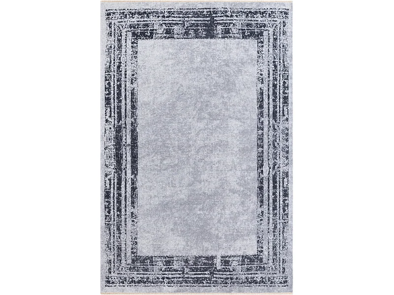 Tapis 65x120 gris Kriens Stella