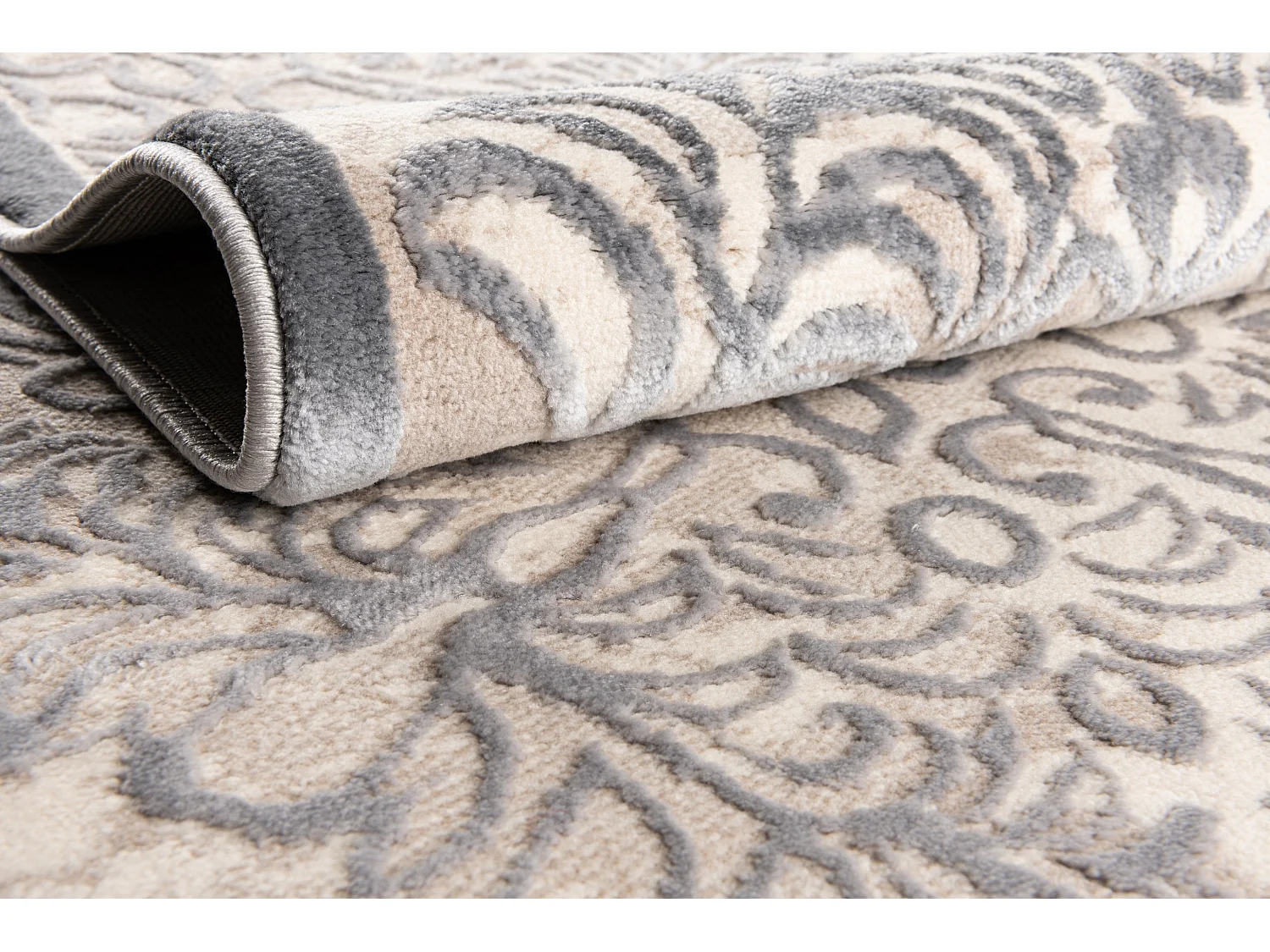 Tapis 62x185 gris Bern Clouds