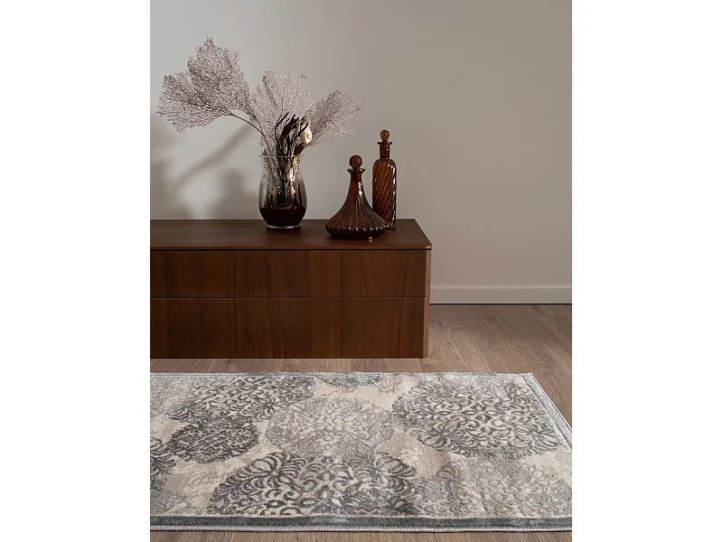 Tapis 62x185 gris Bern Clouds