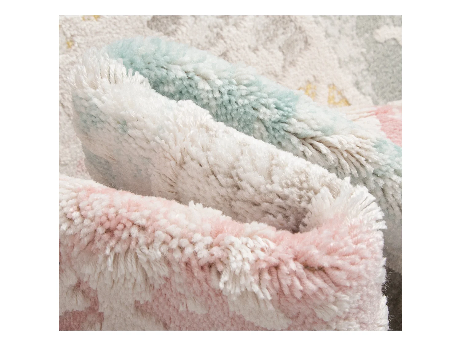 Tappeto 80x300 multicolore Royal Puz