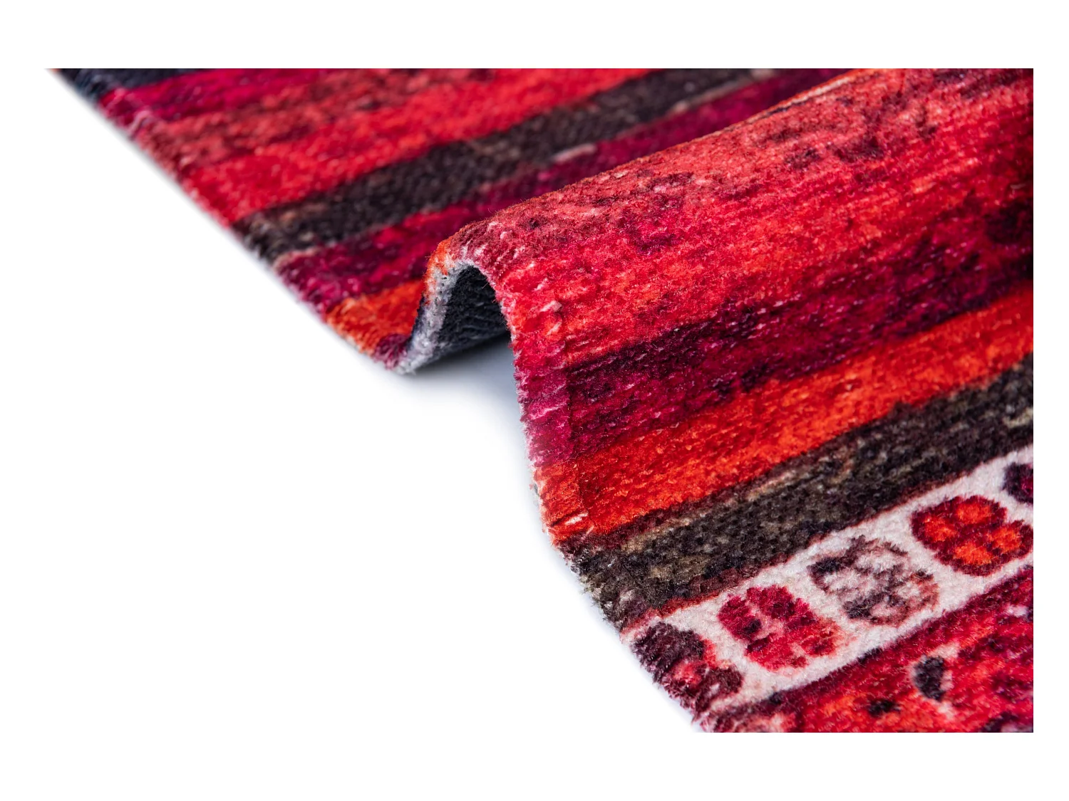 Tapis 65x185 rouge Kriens Attai