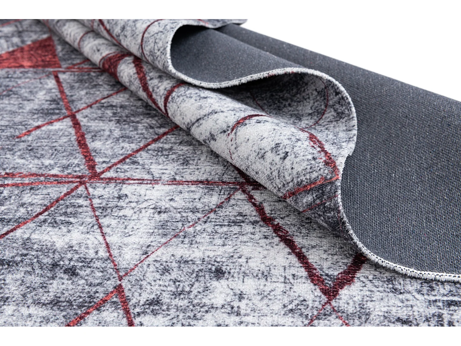 Tapis 80x305 rouge Kriens Heru