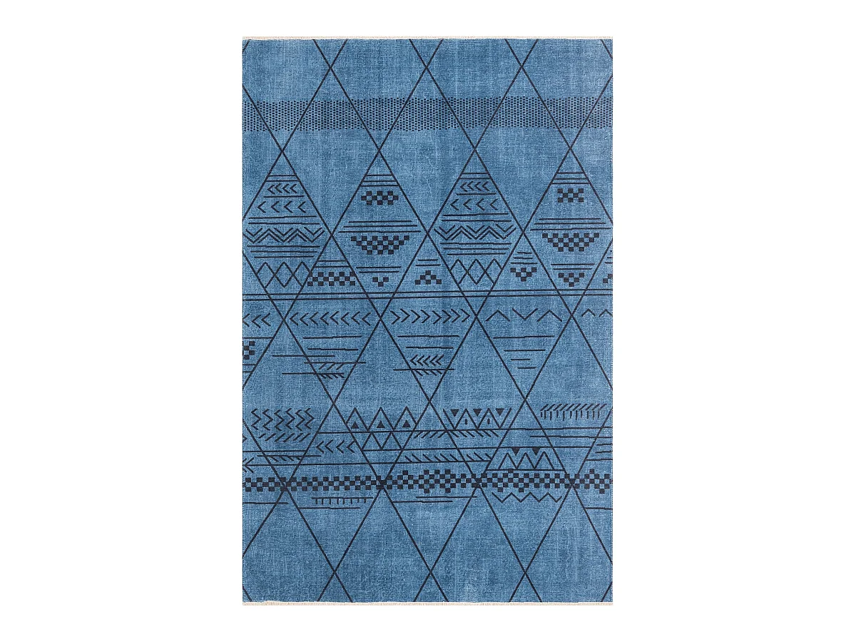 Tapis 65x185 Bleu Kriens Maya