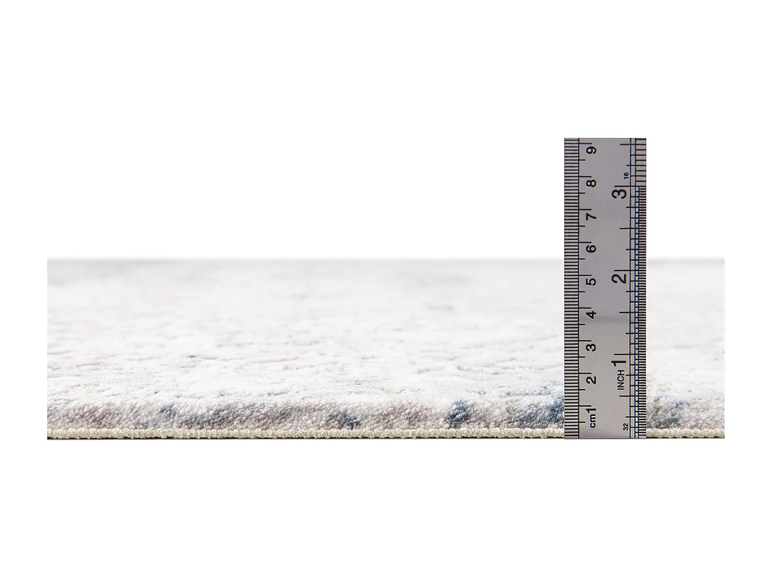 Tapis 62x185 Bleu Davos Fusion