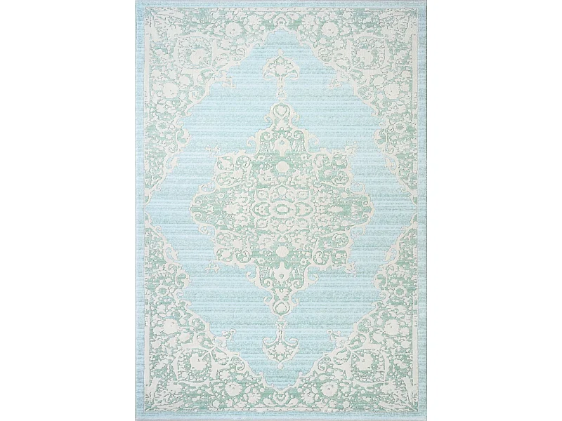 Tapis 80x300 turquoise Royal Heritage