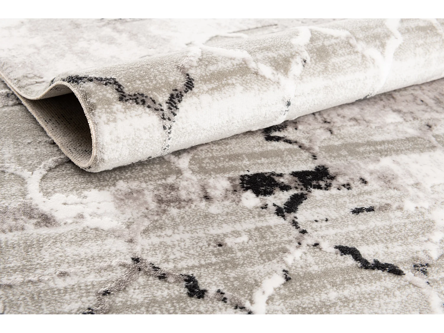 Tapis 80x305 gris Davos Mesh