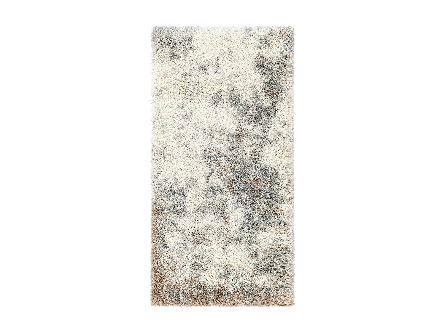 Hoogpolig tapijt 183x61 Beige - Bruin Lachen Haze