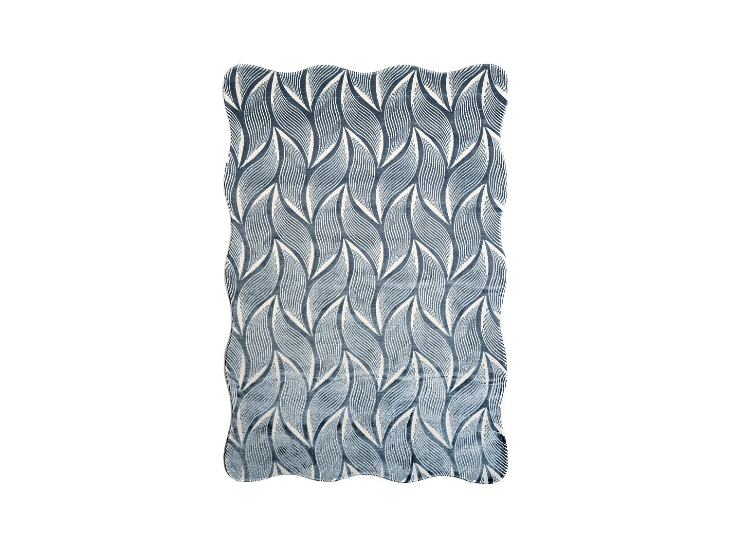 Tapis 100x300 Bleu Royal Nature