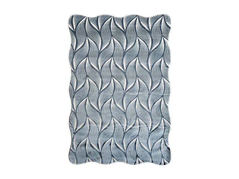 Tapis 100x300 Bleu Royal Nature