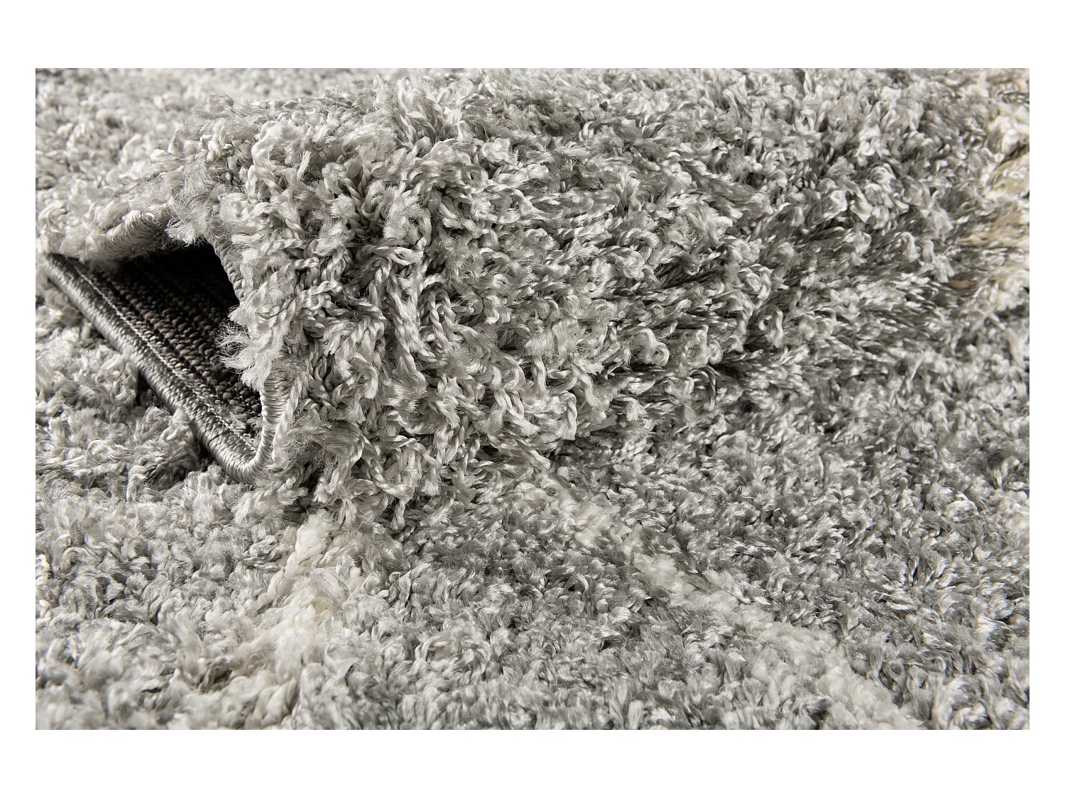 Tappeto shaggy  80x305 grigio Lachen Fence