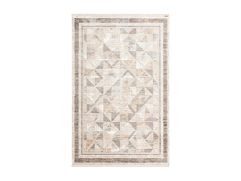 Tapis 80x305 beige Airolo Mosaic