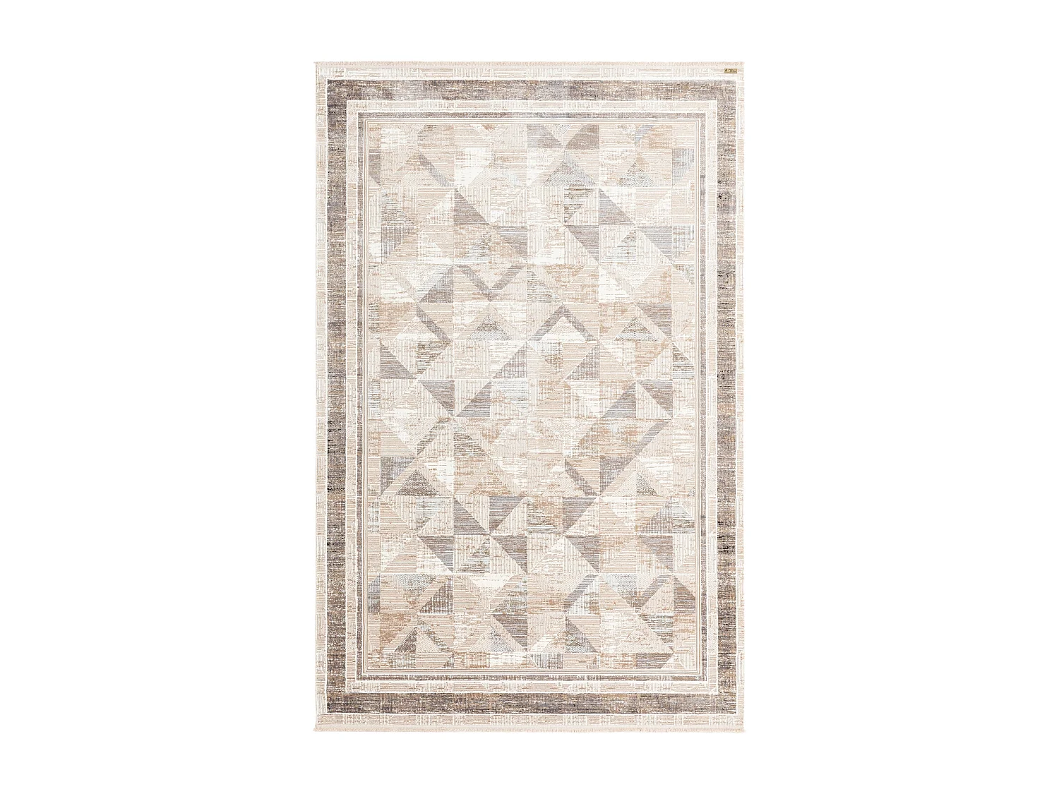 Tapis 80x305 beige Airolo Mosaic