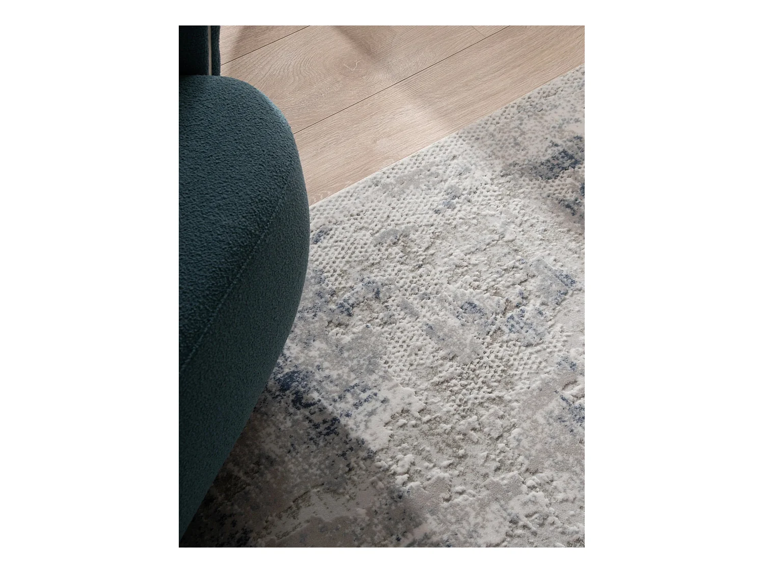 Tappeto 62x185 Blu Davos Excellence