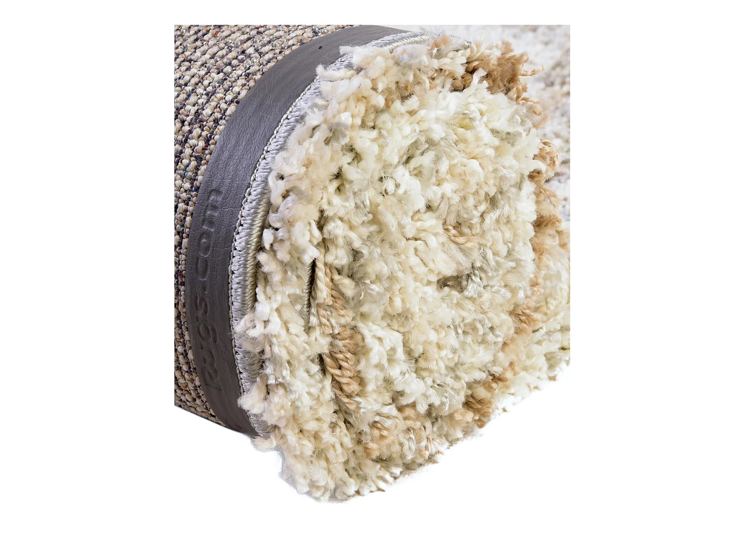 Tappeto shaggy  80x305 beige - marrone Lachen Haze