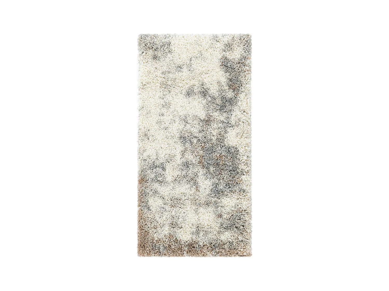 Tappeto shaggy  80x305 beige - marrone Lachen Haze