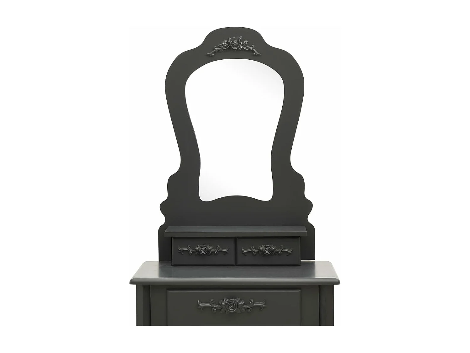 Ensemble de coiffeuse avec grise 50 x 59 x 136 cm 02_0006223