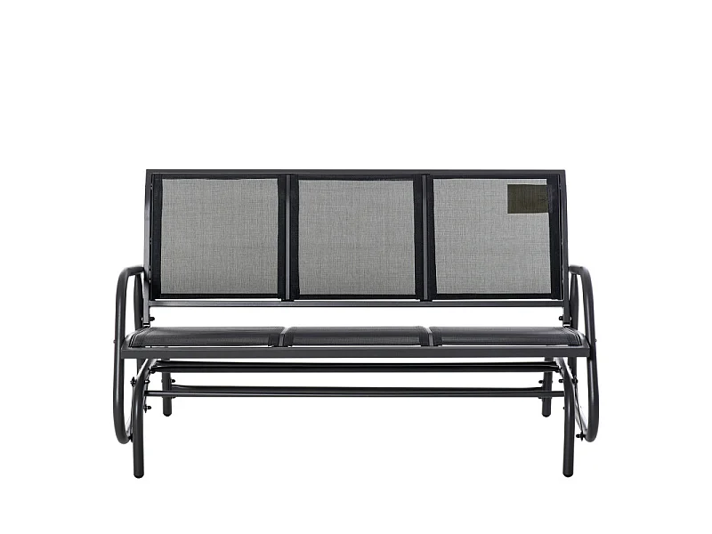 Banc à bascule design RYAN noir