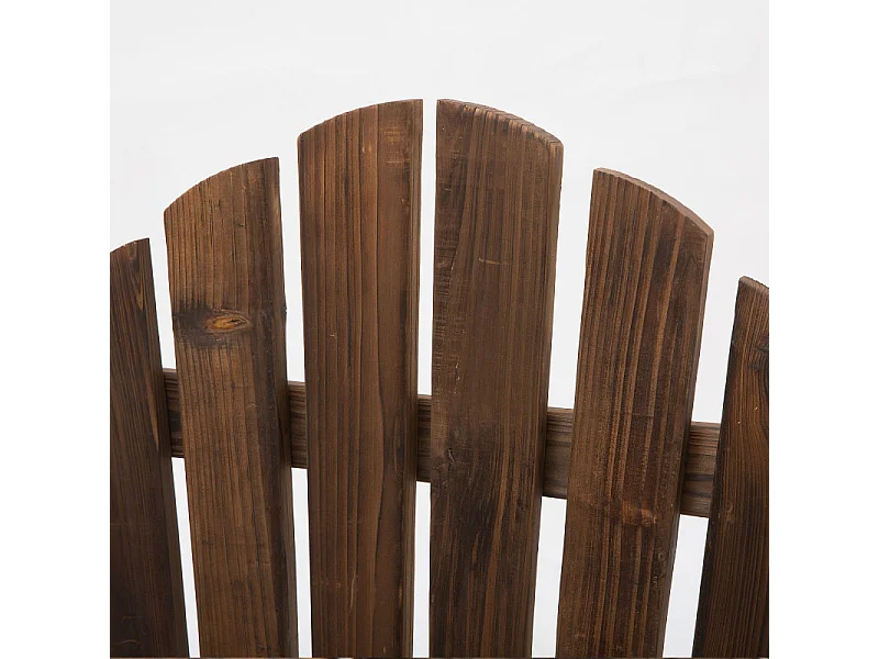 Banc de jardin 2 places HAWKING bois de sapin