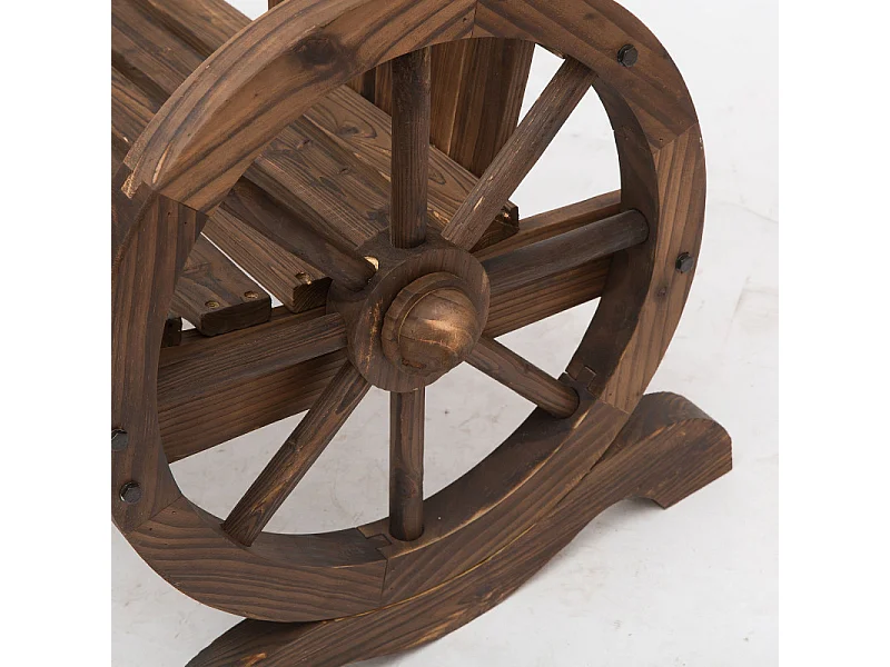 Banc de jardin 2 places HAWKING bois de sapin