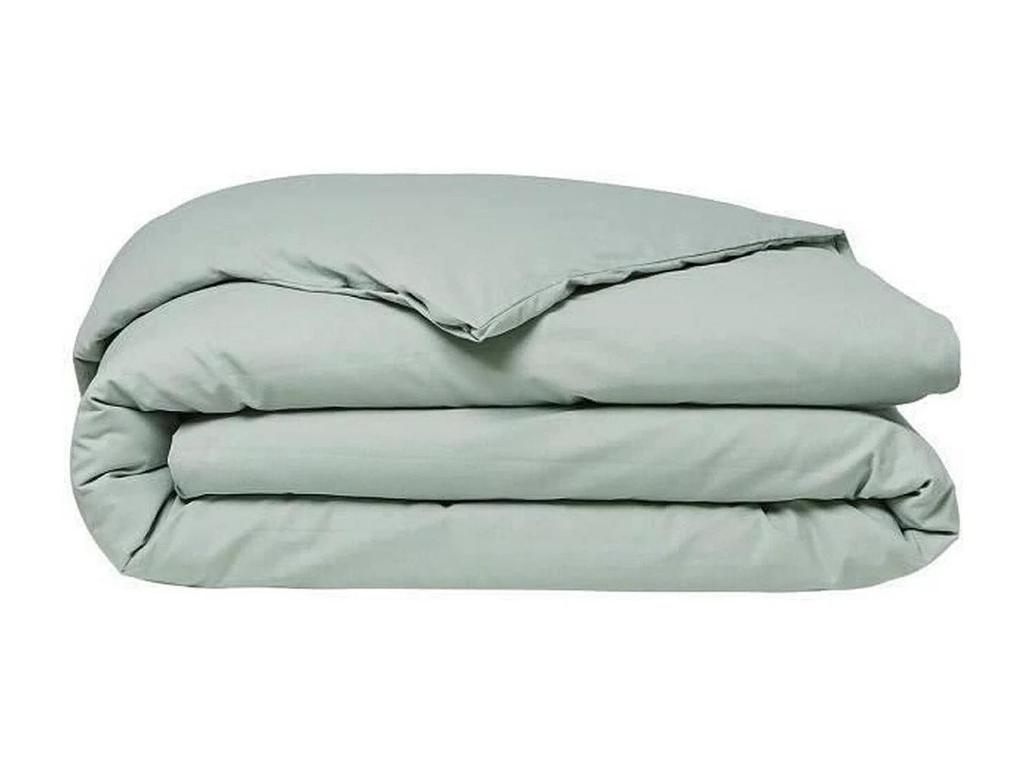 Housse de couette lisse 100% coton, qualité 144 fils. Turquoise 150x220cm