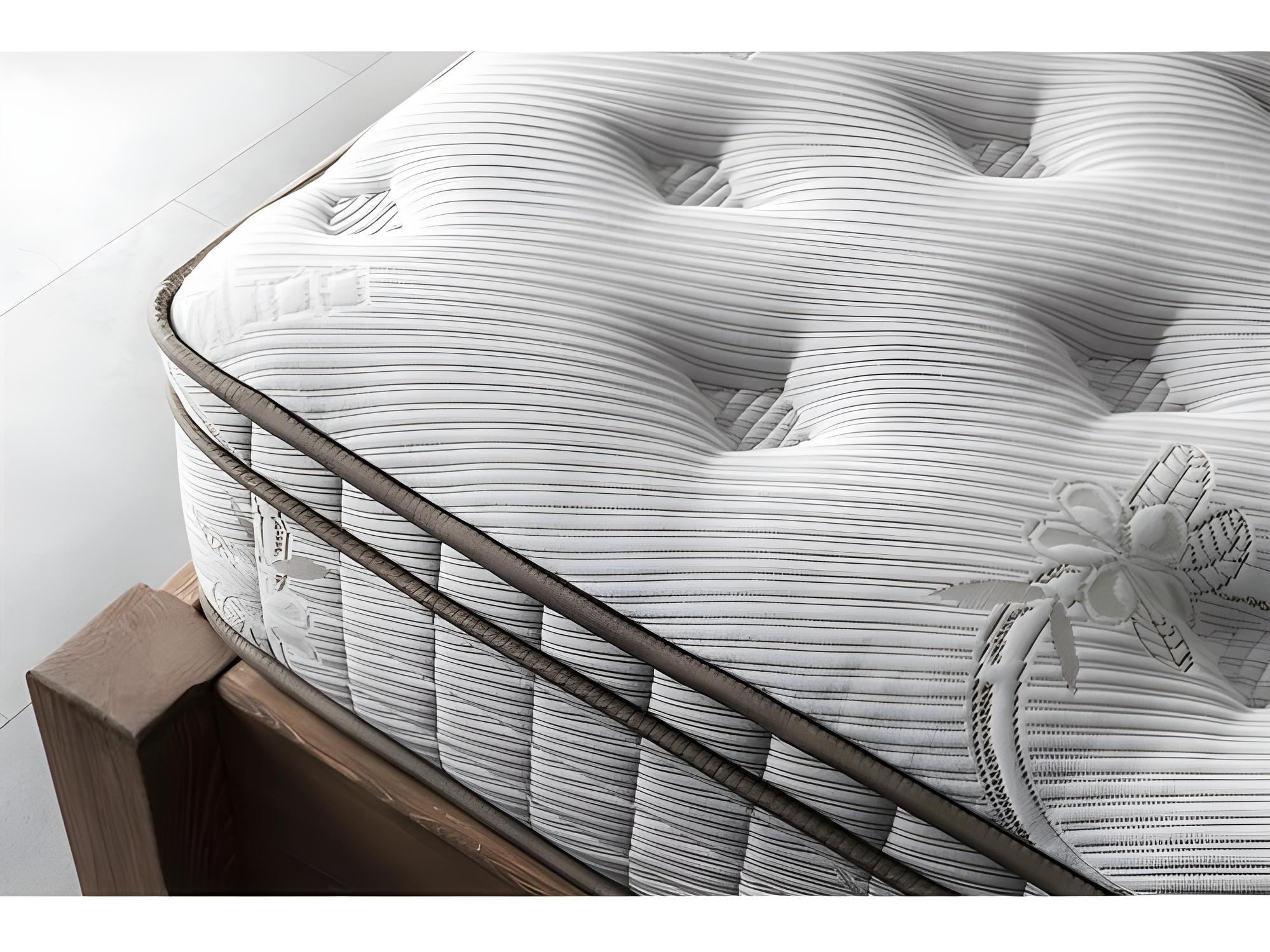 Matelas En Mousse Visco Lastique D Bambou X Cm