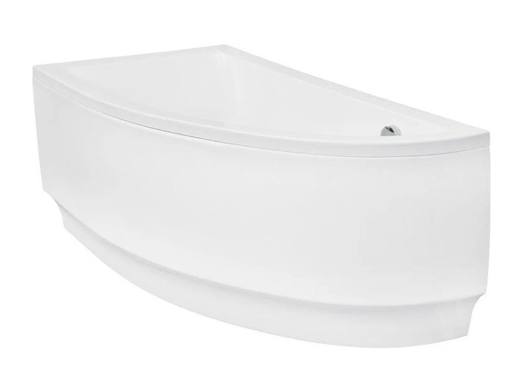 Baignoire d'angle ORIEGA 150 cm gauche avec tablier et appui tête