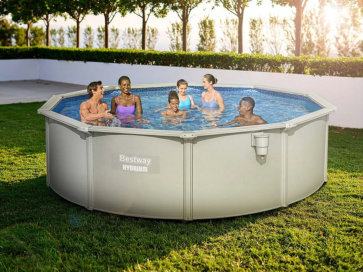Piscine acier ronde Hydrium 4,60 x 1,20 cm - Bestway
