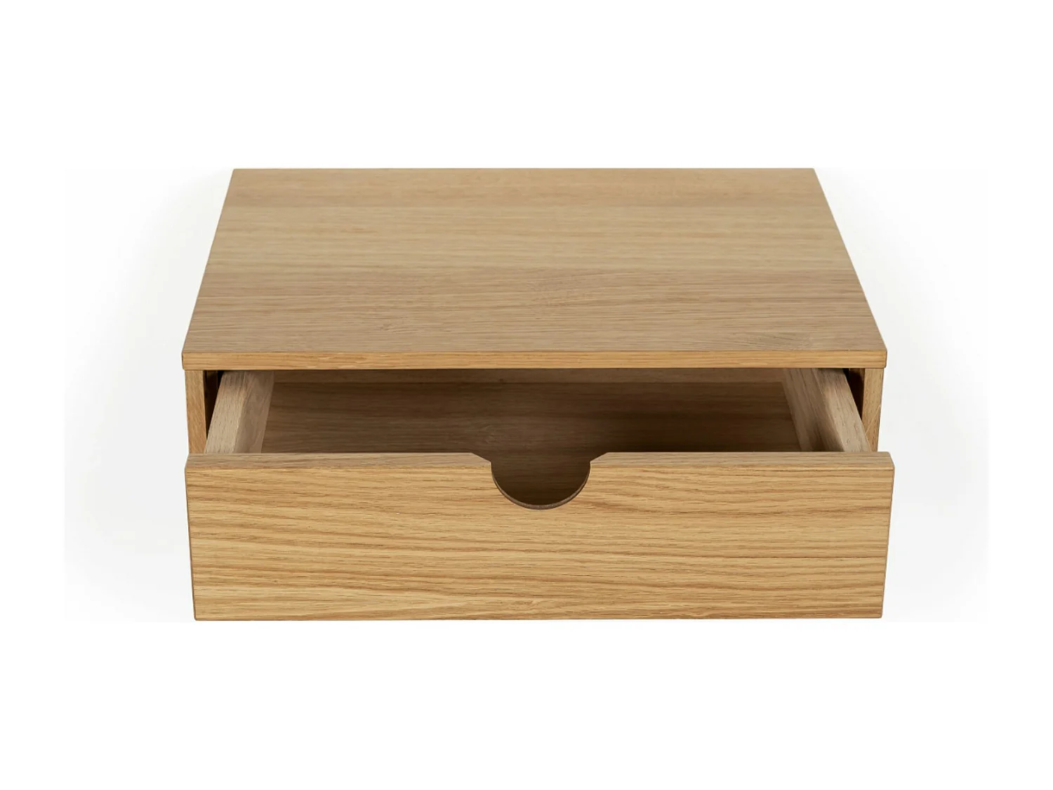 Chevet mural 1 tiroir imitation chêne - CH0067