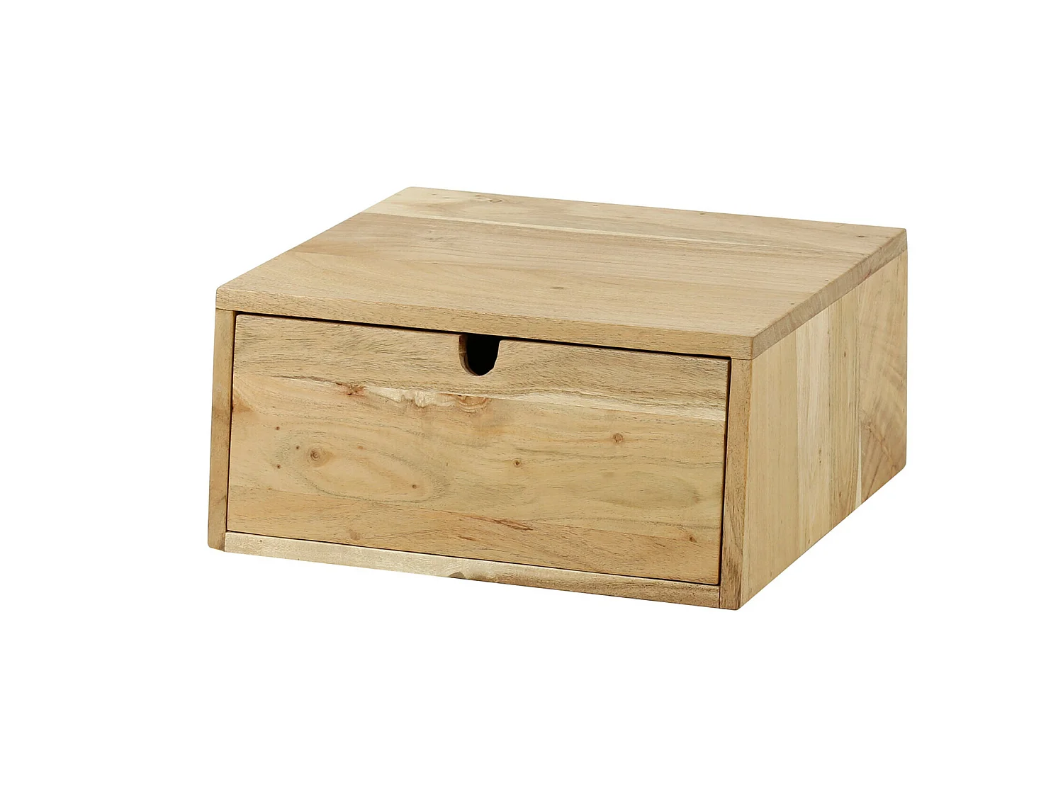 Table de chevet murale en bois massif - CH18044