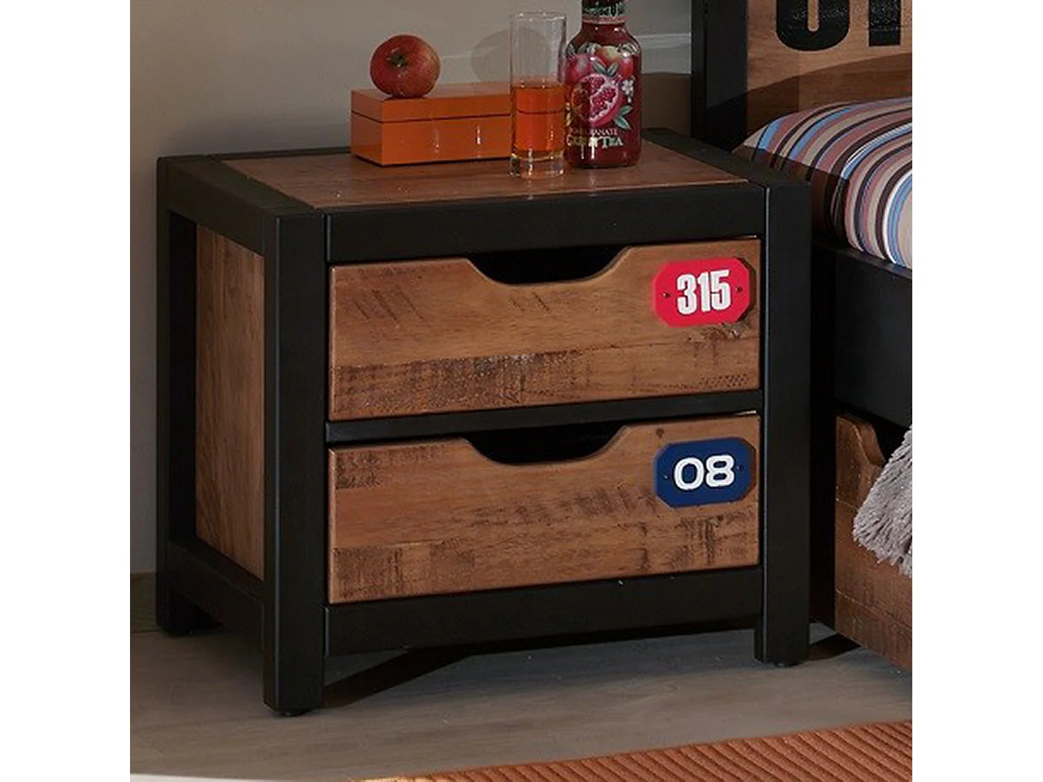 Chevet 2 Tiroirs CH2000