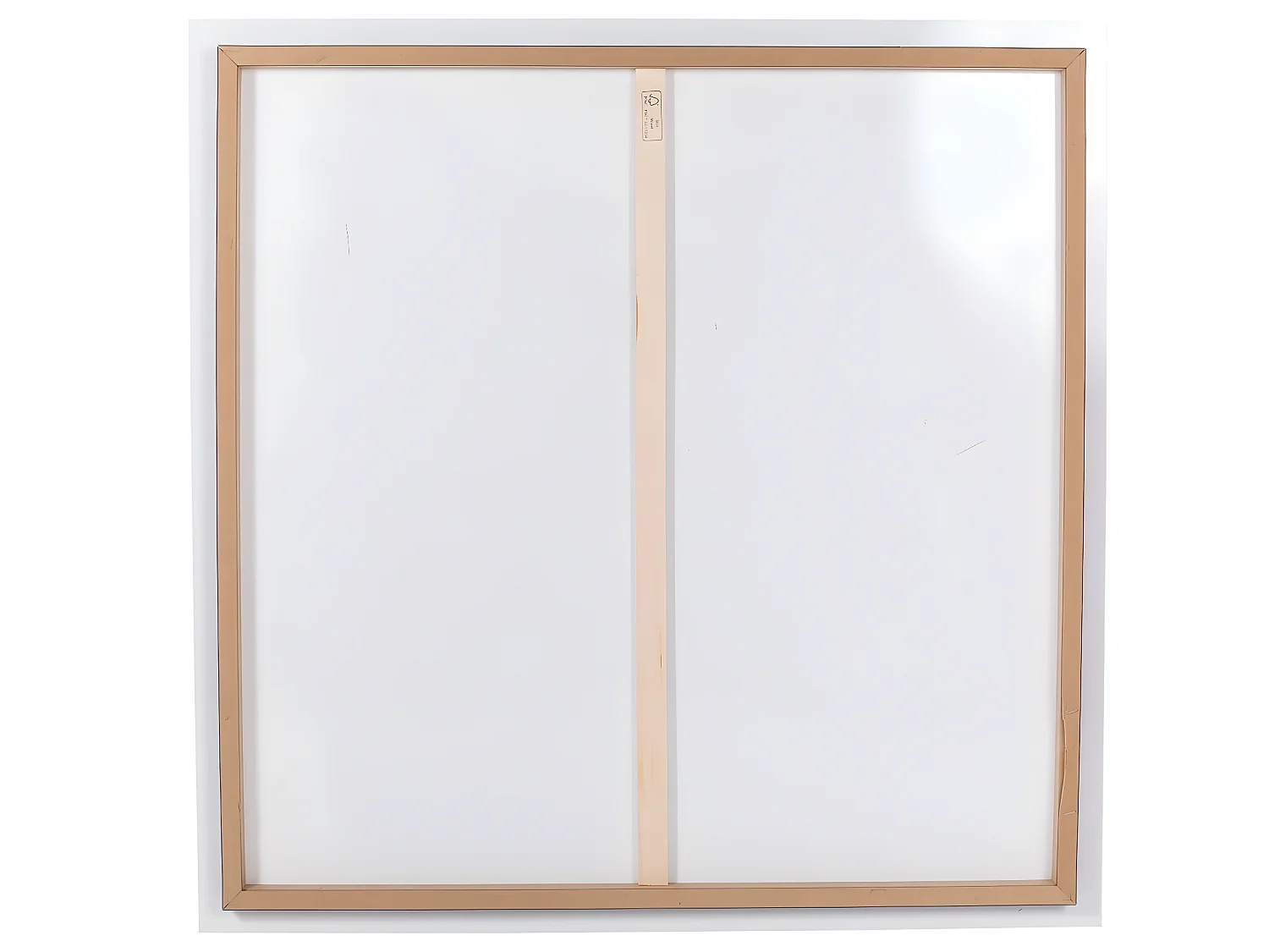 Tableau sur verre synthétique forme géométrique 90x90 cm