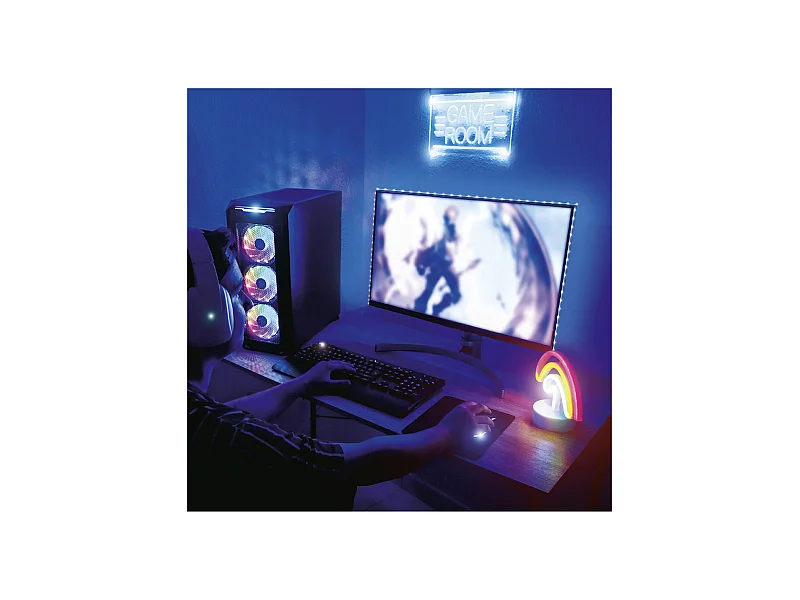 Ruban Rgb 90 Led 300cm Telecommande Multicolore