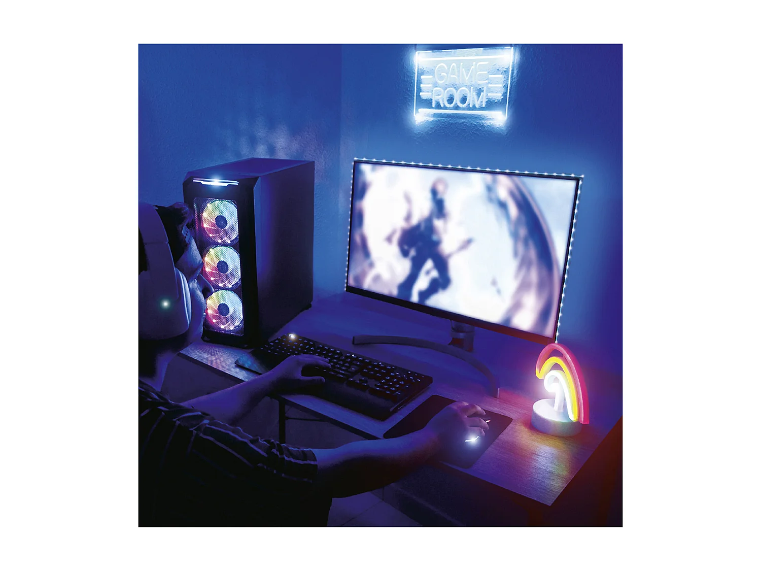 Ruban Rgb 90 Led 300cm Telecommande Multicolore