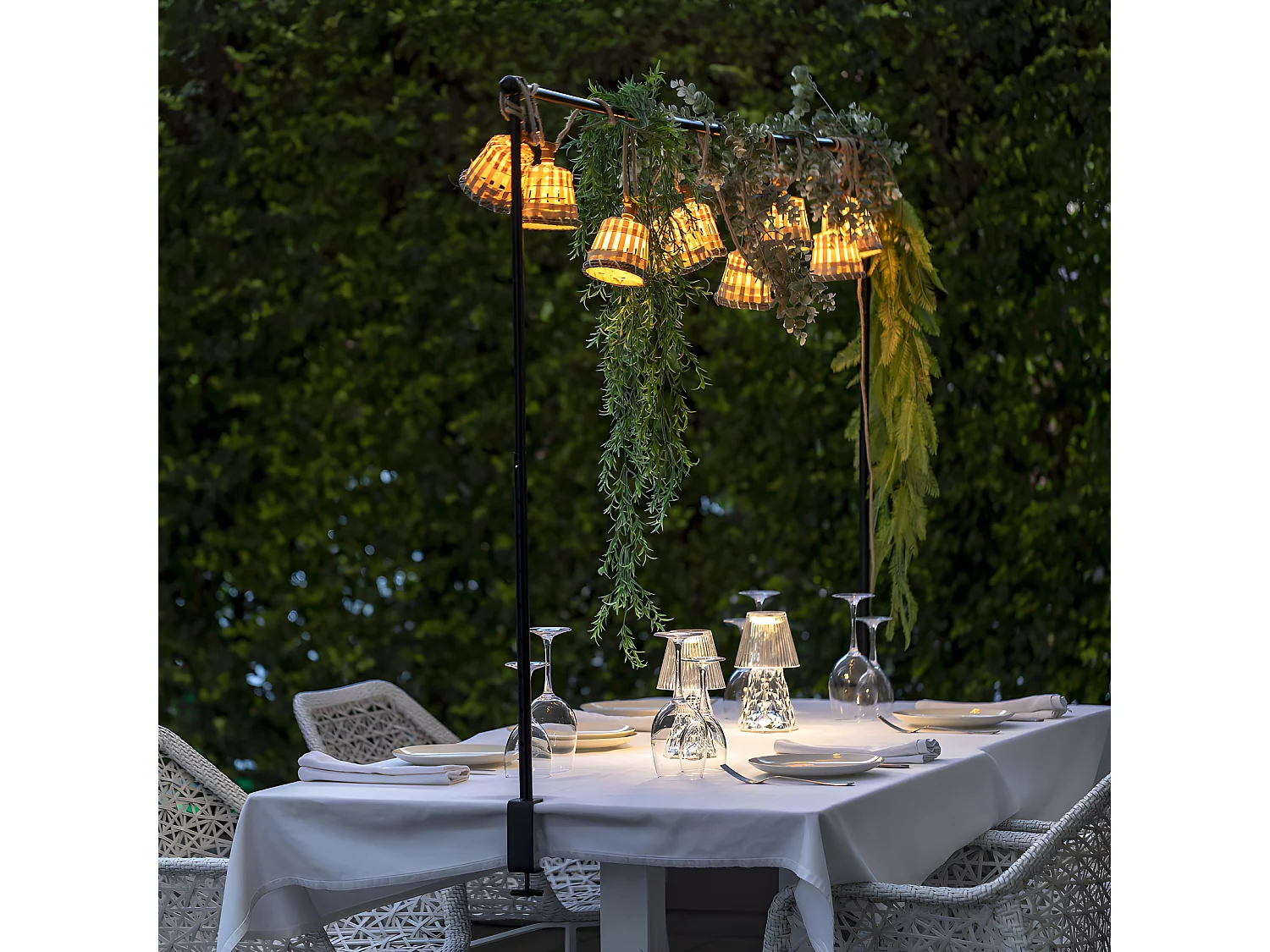 Barre de table extensible pour guirlande Lift