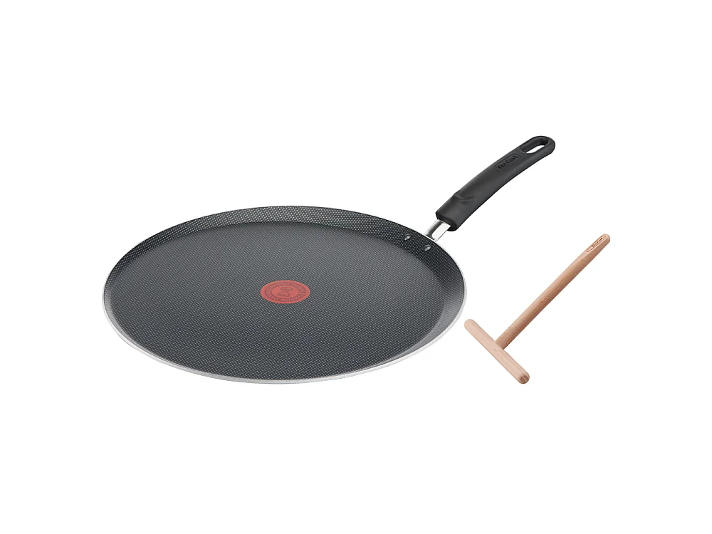 Tefal Crêpière aluminium 34cm + répartiteur - b5549712