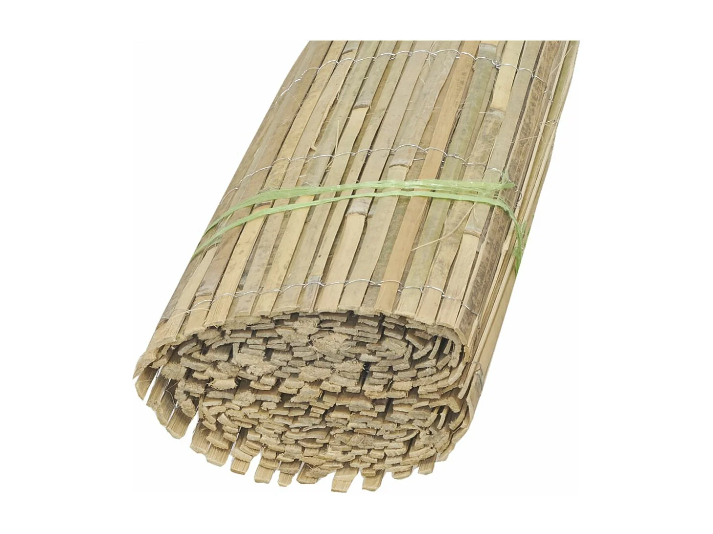 Canisse en bambou naturel - 1,5 x 5m [Lot de 5]