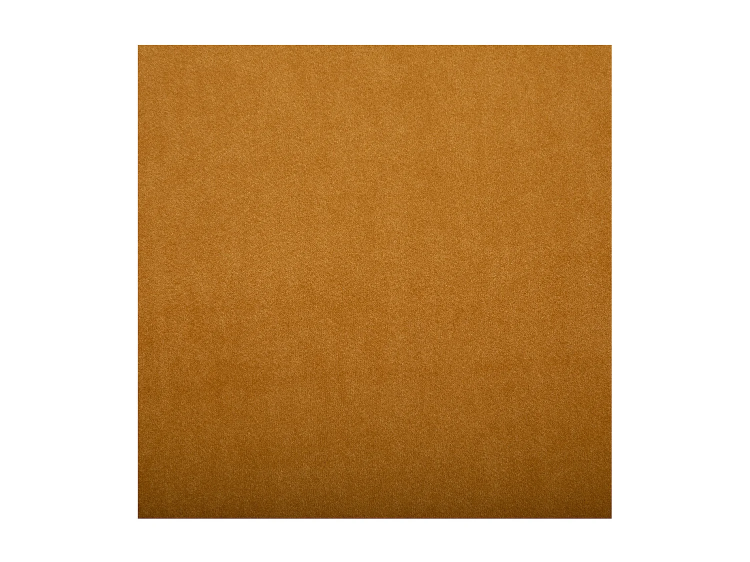 Fauteuil en Velours Jaune moutarde et Pieds en métal noir