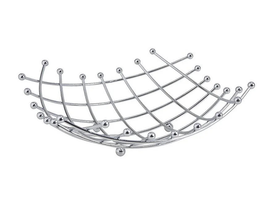 Corbeille à fruits en métal Carrée