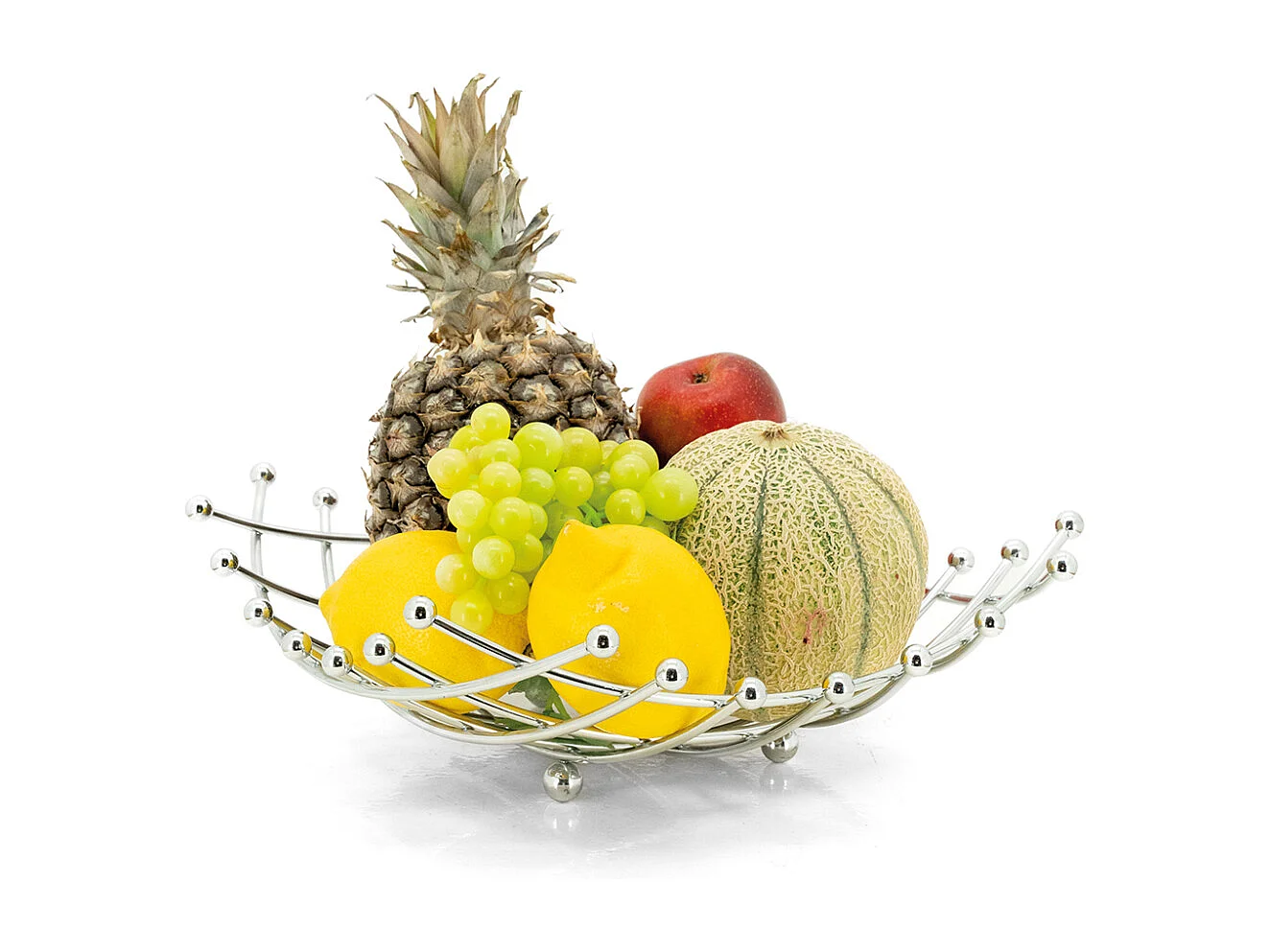 Corbeille à fruits en métal Carrée