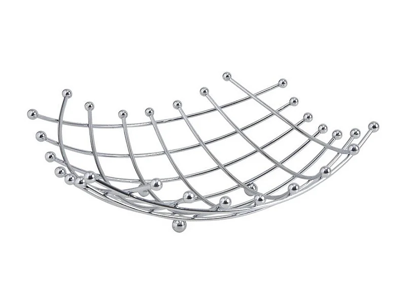 Corbeille à fruits en métal Carrée