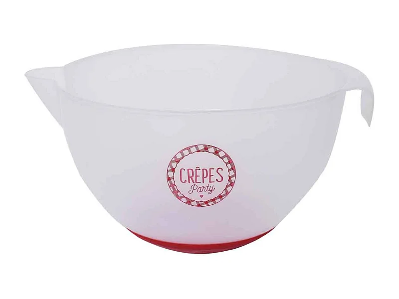 Bol Mélangeur "Chandeleur" 3L Transparent