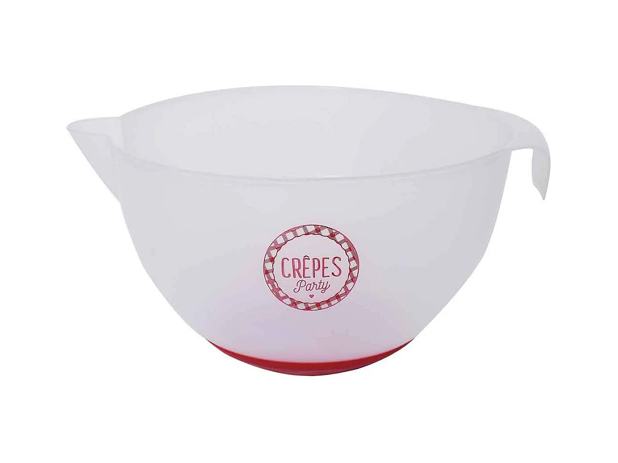 Bol Mélangeur "Chandeleur" 3L Transparent
