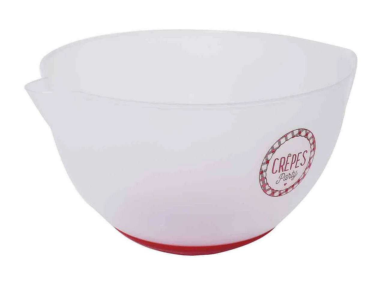 Bol Mélangeur "Chandeleur" 3L Transparent