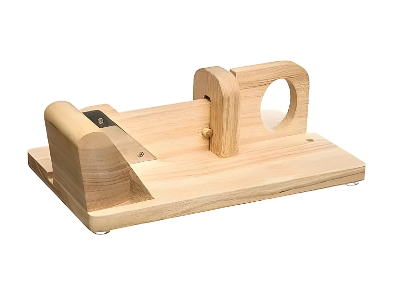 Trancheuse à Saucisson "Guillotine" 28cm Naturel