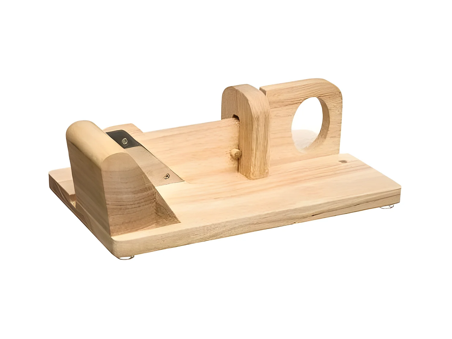 Trancheuse à Saucisson "Guillotine" 28cm Naturel